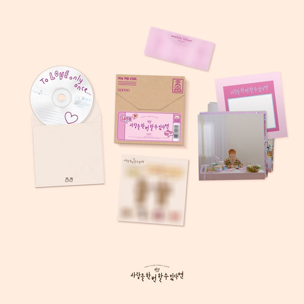 PARK KYUNG SINGLE ALBUM LIMITED EDITION