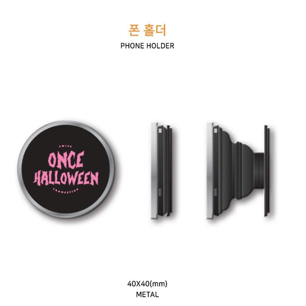 MUSIC PLAZA Goods TWICE [ PHONE HOLDER ] GRIP TOK ONCE HALLOWEEN OFFICIAL MD
