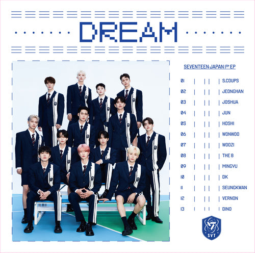 SEVENTEEN 1ST JAPANESE MINI ALBUM [ DREAM ] FLASH PRICE EDITION LIMITED RELEASE