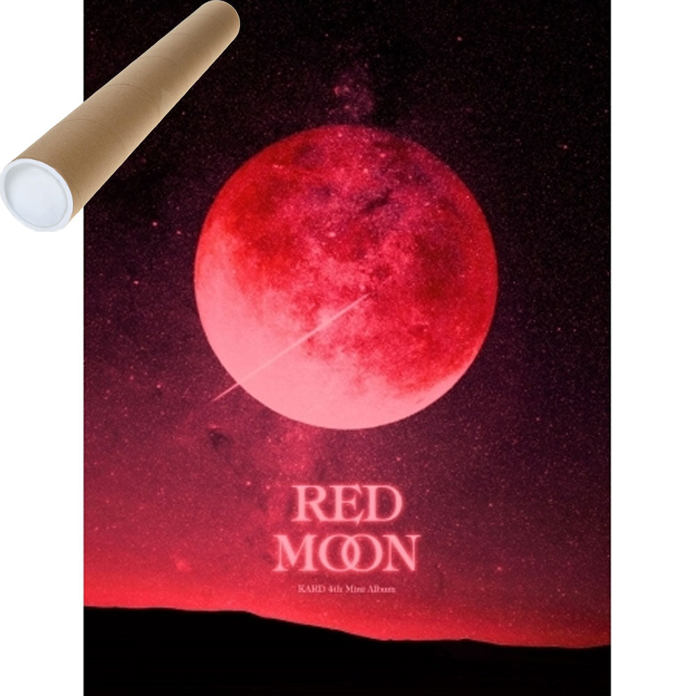 카드 | KARD 4TH MINI ALBUM [ RED MOON ] – Music Plaza