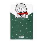 MUSIC PLAZA Goods WINTER BT21 [ RJ ] MESSAGE CARD