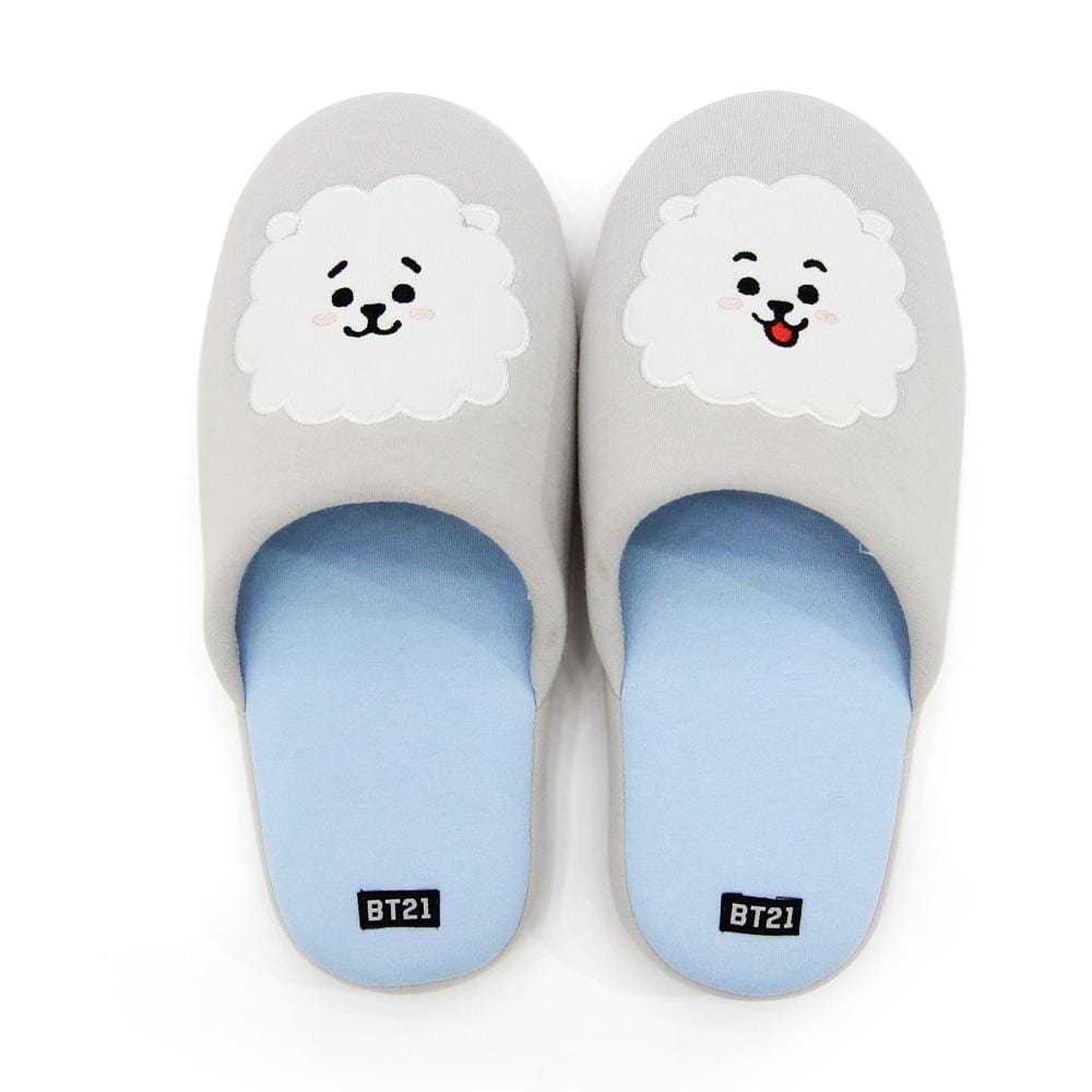 MUSIC PLAZA Goods RJ BT21 x HOMEPLUS OFFICIAL INDOOR SLIPPERS