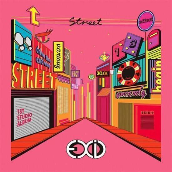 MUSIC PLAZA CD EXID | EXID 1ST STUDIO ALBUM STREET