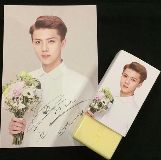 MUSIC PLAZA Goods SEHOON / EXO</strong><br/>CLEANSING FOAM SOAP+1 POST CARD<br/>APPLE MANGO SCENT