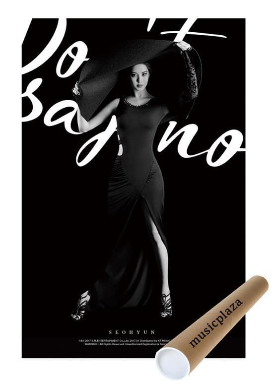 MUSIC PLAZA Poster 서현 | SEOHYUN<br/>DON'T SAY NO- POSTER ONLY<br/>B VERSION