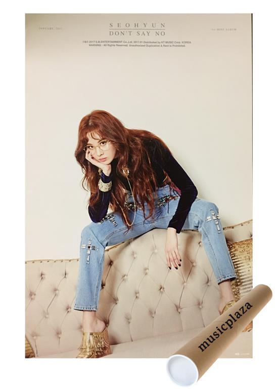 MUSIC PLAZA Poster 서현 | SEOHYUN<br/>DON'T SAY NO- POSTER ONLY<br/>C VERSION