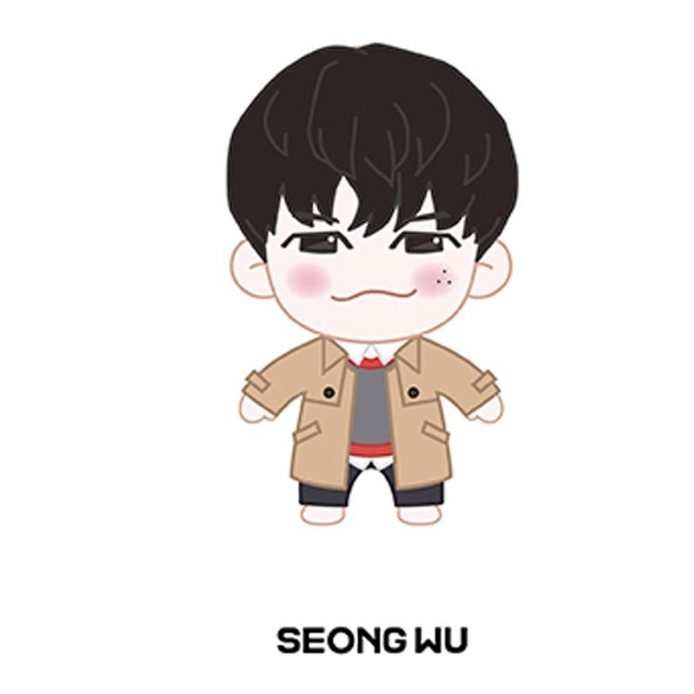 MUSIC PLAZA Goods ONG SEONGWU WANNA ONE CHARACTER PLUSH DOLL+ 1 PHOTO CARD | OFFICIAL MD