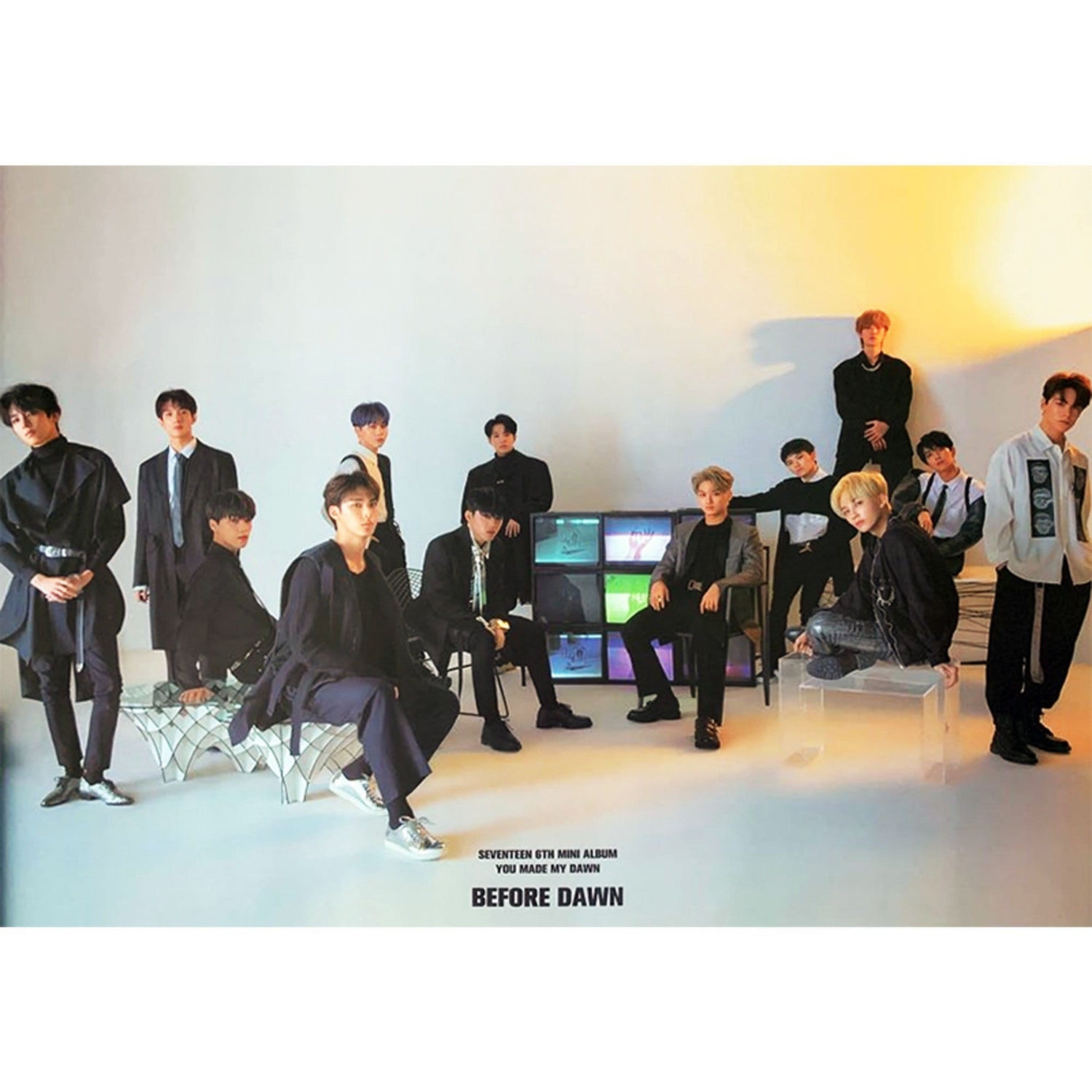 MUSIC PLAZA Poster A. before daum .ver 세븐틴 | SEVENTEEN | 6TH MINI ALBUM -  YOU MADE MY DAWN | POSTER