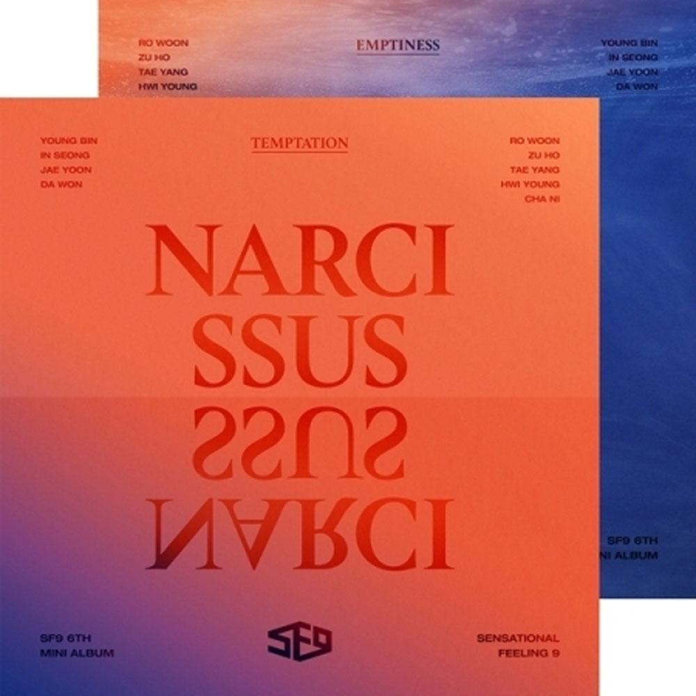 MUSIC PLAZA CD TEMPTATION ver. SF9 6TH MINI ALBUM [ NARCISSUS ]