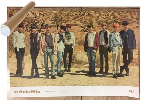 MUSIC PLAZA Poster A version 에스에프나인 | SF9 | 3rd - O Sole Mio | POSTER