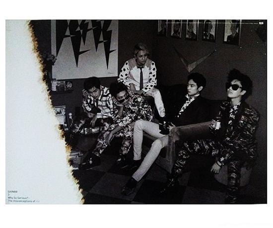 MUSIC PLAZA Poster 샤이니 | SHINEE<br/>WHY SO SERIOUS POSTER<br/>34.6" X 24.4"