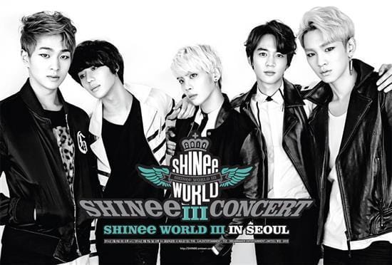 MUSIC PLAZA Poster 샤이니 | SHINEE<br/>SHINEE WORLD III IN SEOUL POSTER<br/>30" X 20.5"