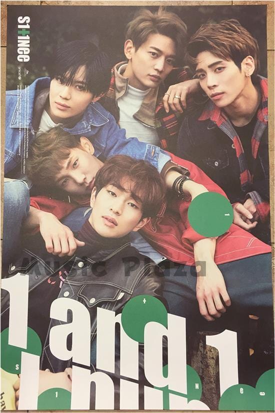 MUSIC PLAZA Poster 샤이니 | SHINEE<br/>1 AND 1<br/>POSTER ONLY