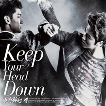 MUSIC PLAZA CD TVXQ | 동방신기 | 왜(Keep Your Head Down)-Regular Ver.