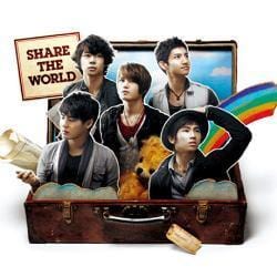 MUSIC PLAZA CD TVXQ | 동방신기 | Share The World (ウィ-ア-!) [Single]