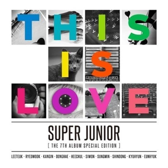MUSIC PLAZA CD Super Junior | 슈퍼주니어 | 7th Album - This is Love [ SPECIAL EDITION]