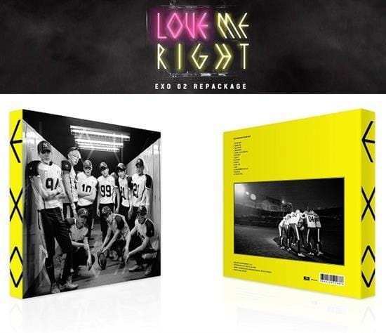 MUSIC PLAZA CD EXO | 엑소 | 2nd Album Repackage - Love Me Right [KOREAN Ver]