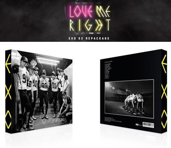 MUSIC PLAZA CD EXO | 엑소 | 2nd Repackage Album - Love Me Right [CHINESE Ver.]