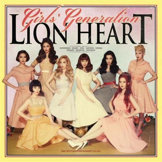 MUSIC PLAZA CD Girls' Generation (SNSD) | 소녀시대 | 5th Album - Lion Heart