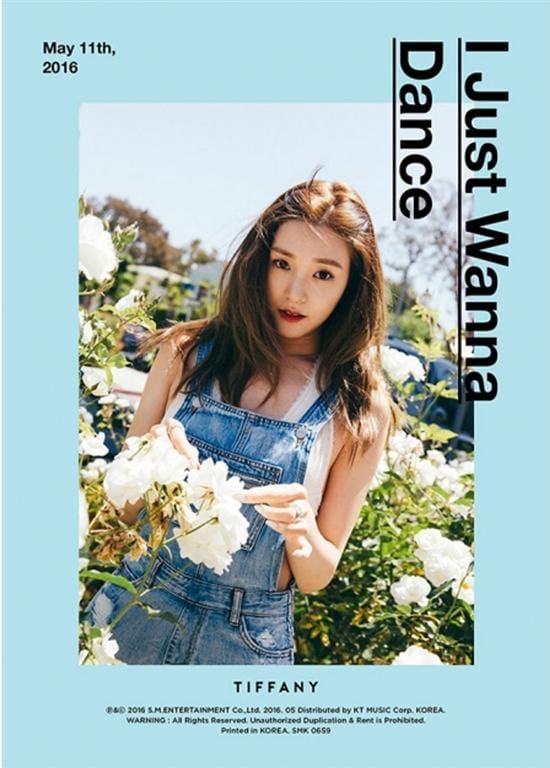 MUSIC PLAZA Poster 티파니 | TIFFANY<br/>I JUST WANNA DANCE<br/>A TYPE POSTER
