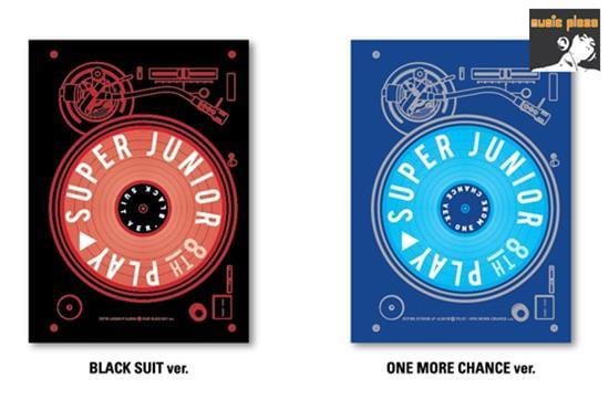 MUSIC PLAZA CD BLACK SUIT VER. Super Junior | 슈퍼주니어 | 8th Album - Play