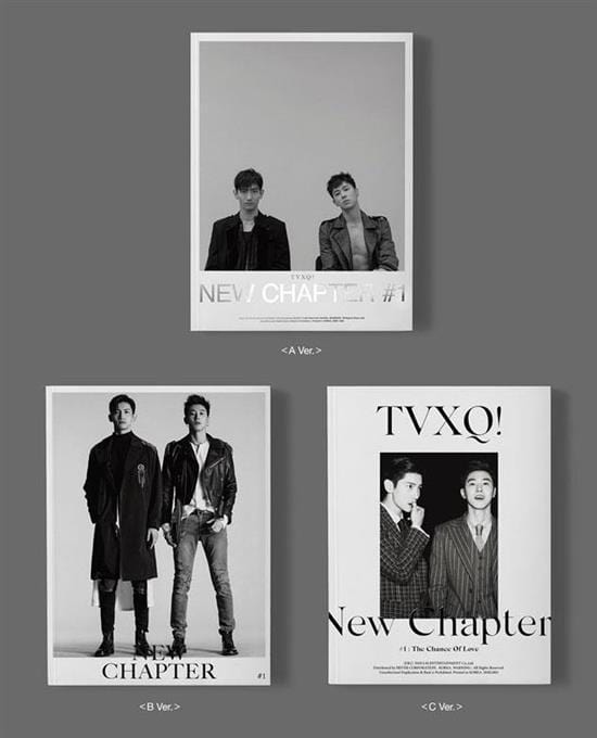 MUSIC PLAZA CD A Version TVXQ | 동방신기 | NEW CHAPTER #1 : THE CHANCE OF LOVE