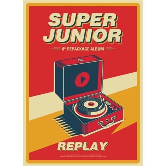 MUSIC PLAZA CD Super Junior | 슈퍼주니어 | 8th Album Repackage - REPLAY