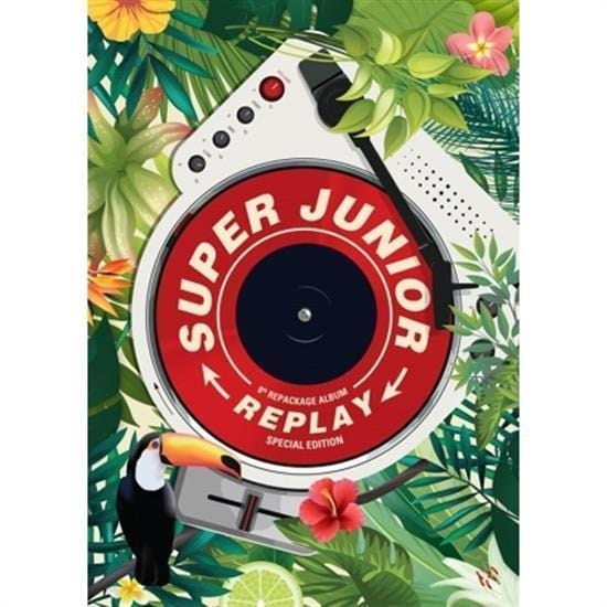 MUSIC PLAZA CD Super Junior | 슈퍼주니어 | 8th Album Repackage - Replay [SPECIAL EDITION]