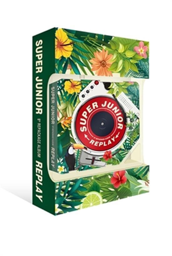 MUSIC PLAZA CD Super Junior | 슈퍼주니어 | 8th Album Repackage - Replay [SPECIAL EDITION] [KIHNO]