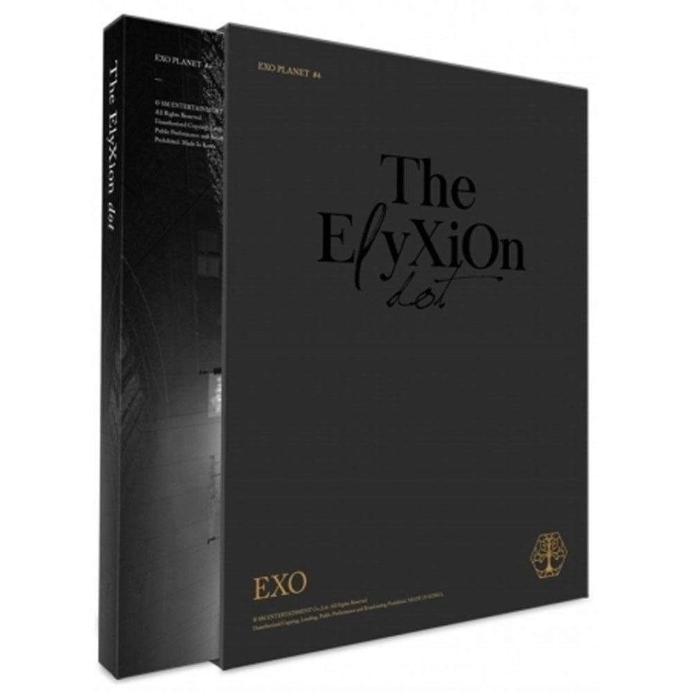 MUSIC PLAZA Photo Book 엑소 | EXO PLANET #4 -THE EℓYXION [ DOT ] 2CD+PHOTO BOOK