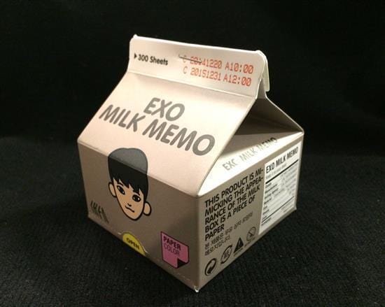 MUSIC PLAZA Goods <strong>첸 | CHEN</strong><br/>EXO MILK MEMO<br/>