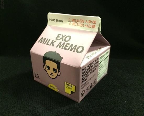 MUSIC PLAZA Goods <strong>디오 | D.O</strong><br/>EXO MILK MEMO<br/>