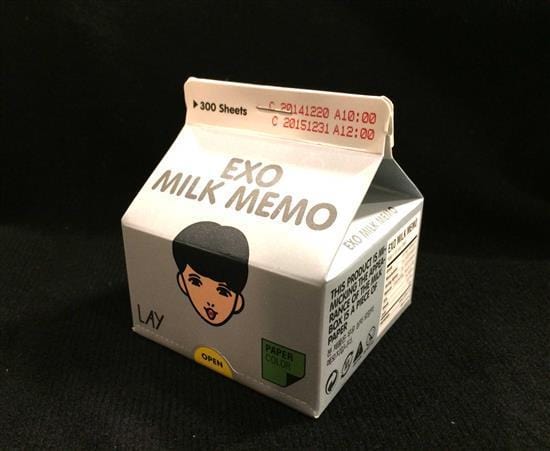 MUSIC PLAZA Goods <strong>레이 | LAY</strong><br/>EXO MILK MEMO<br/>