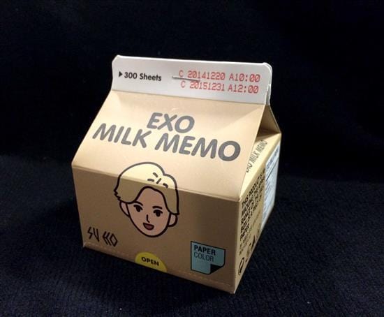 MUSIC PLAZA Goods <strong>수호 | SUHO</strong><br/>EXO MILK MEMO<br/>