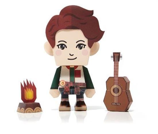 MUSIC PLAZA Goods CHANYEOL / EXO</strong><br/>PAPER TOY<br/>