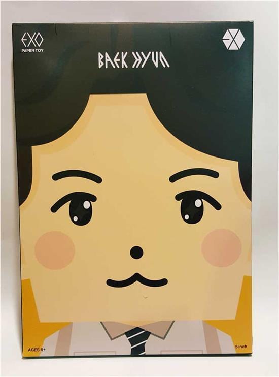 MUSIC PLAZA Goods BAEKHYUN / EXO</strong><br/>PAPER TOY<br/>SM TOWN OFFICIAL GOODS