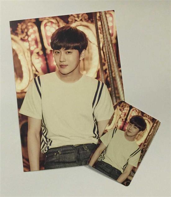 MUSIC PLAZA Goods EXO</strong><br/>LOVE ME RIGHT<br/>SUHO