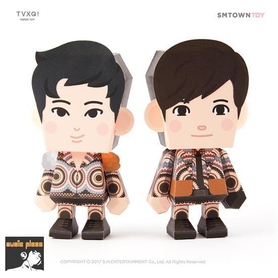 MUSIC PLAZA Goods U-KNOW TVXQ | 동방신기 | OFFICIAL PAPER TOY<br/><font color=blue>LIMITED EDITION