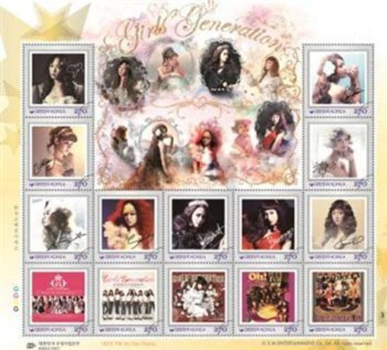 MUSIC PLAZA Goods <strong>소녀시대 | GIRL'S GENERATION</strong>SPECIAL STAMP</strong><br/>