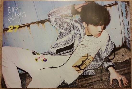 MUSIC PLAZA Poster 김성규 | KIM, SUNGKYU<br/>2ND MINI ALBUM- 27<br/>POSTER - C VERSION