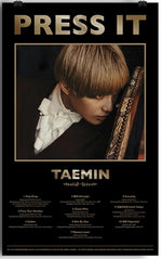 MUSIC PLAZA Poster TAEMIN | SHINEE | 태민 | TYPE A - POSTER ONLY PRESS IT