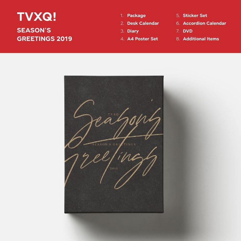 MUSIC PLAZA Photo Book TVXQ! SEASON'S GREETINGS 2019