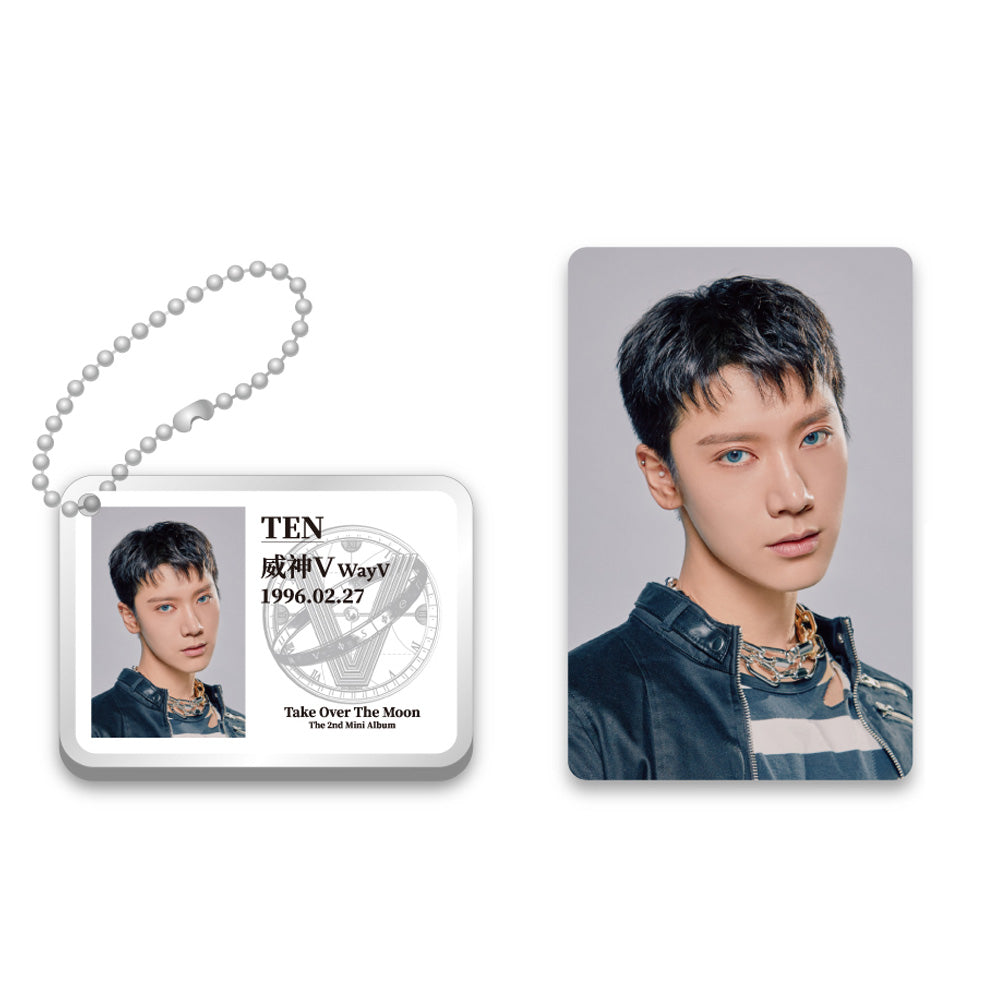WayV [ TAKE OVER THE MOON ] ACRYLIC PHOTO CHARM SET