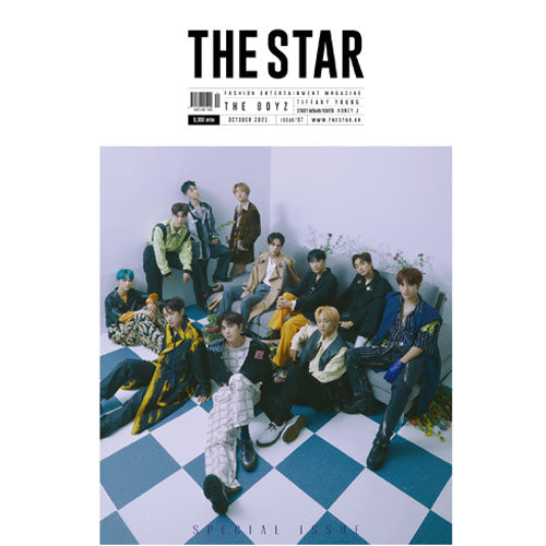 더스타 | THE STAR 2021-10 [ TIFFANY & THE BOYZ ] + THE BOYZ PHOTOCARD SET