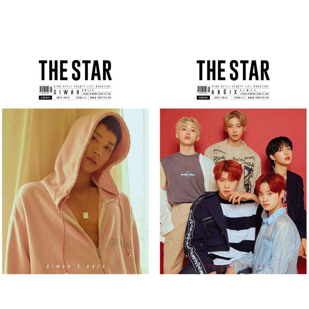 MUSIC PLAZA Magazine THE STAR 2019-6 | KOREA MAGAZINE [ COVER- SIWAN, AB6IX ]
