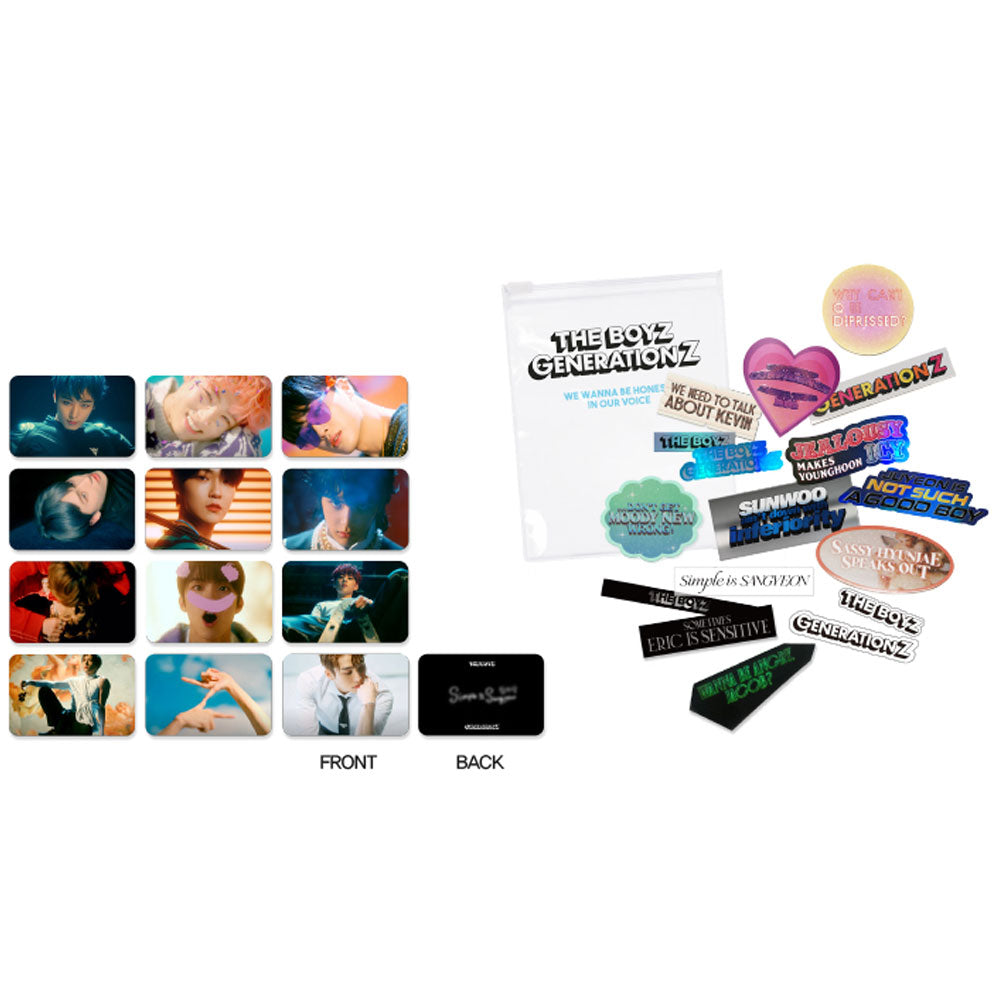 더보이즈 | THE BOYZ [ SPECIAL EDITION ] STICKER + PHOTO CARD PACK – Music Plaza