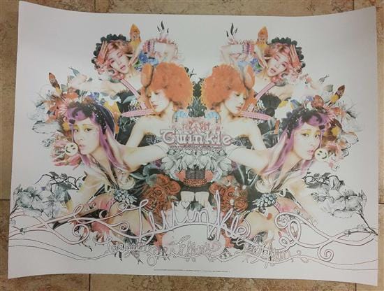 MUSIC PLAZA Poster 태티서 / 소녀시대 | TTS / GIRL'S GENERATION (SNSD)<br/>TWINKLE<br/>24" x 18"