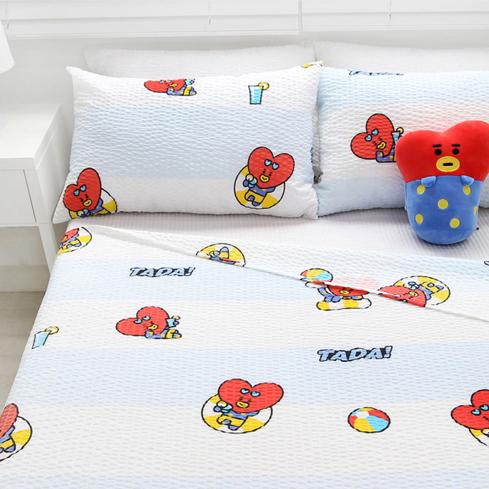 BT21 OFFICIAL RIPPLE BLANKET [ CURIOUS TATA ]