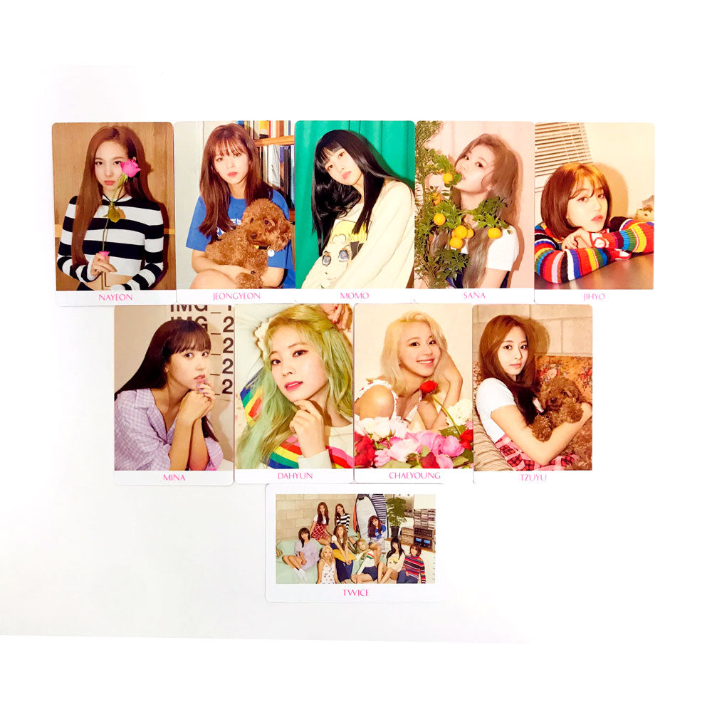 TWICE FANCY PHOTO CARD SET / 3 TYPE