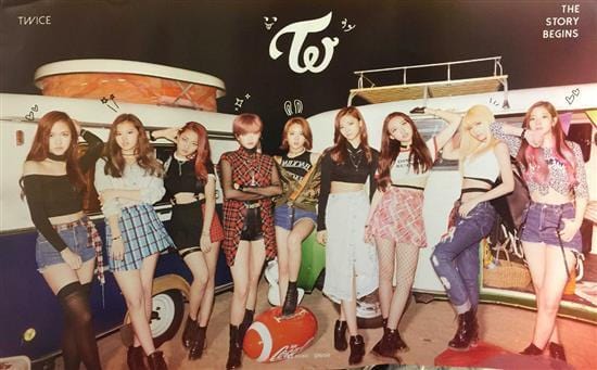 MUSIC PLAZA Poster Twice | 트와이스 | 30.5" X 20.5" POSTER ONLY
